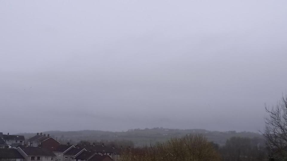 Cloudy skies as seen over Lisburn And Castlereagh, Northern Ireland