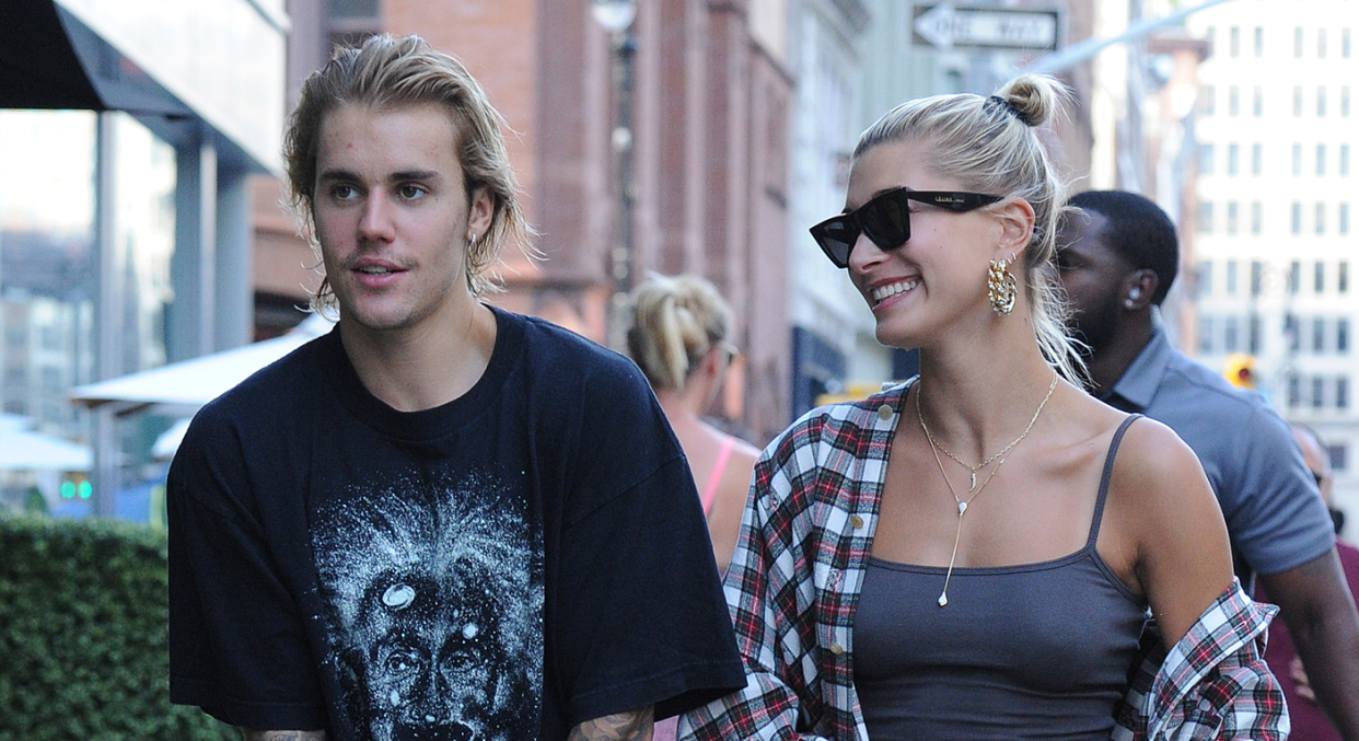 Hailey Baldwin and Justin Bieber married for a second time in South Carolina [Photo: Getty] 