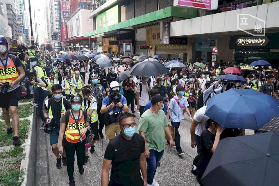 香港因中國強推港版國安法而再陷動盪。圖：立場新聞提供