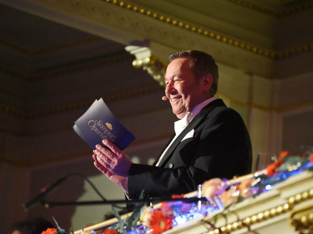 Roland Kaiser führte beim SemperOpernball durch den Abend. (Bild: imago images/lausitznews.de)