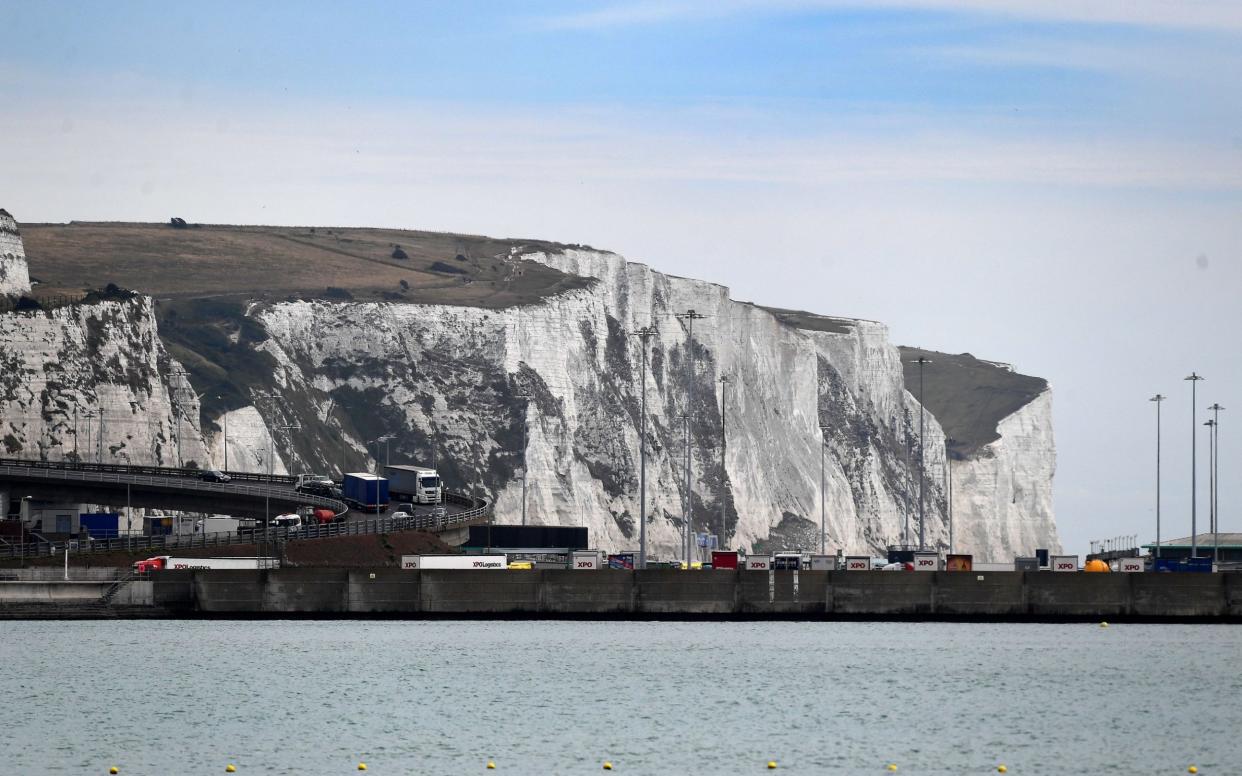 The man was trying to swim from Dover to Calais - EPA