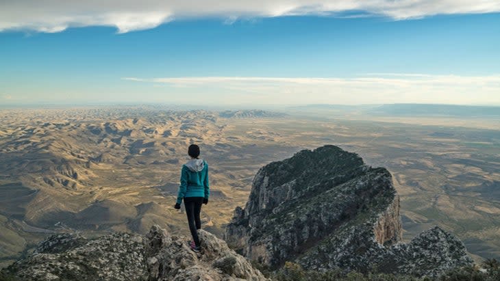 hiker texas