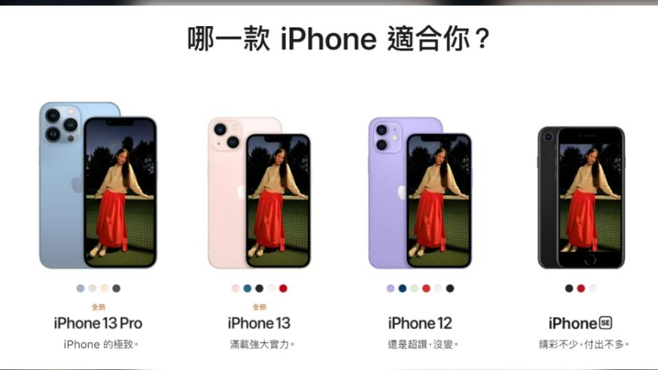 iPhone 13台灣預計於9月24日上市。（圖／翻攝apple.com）