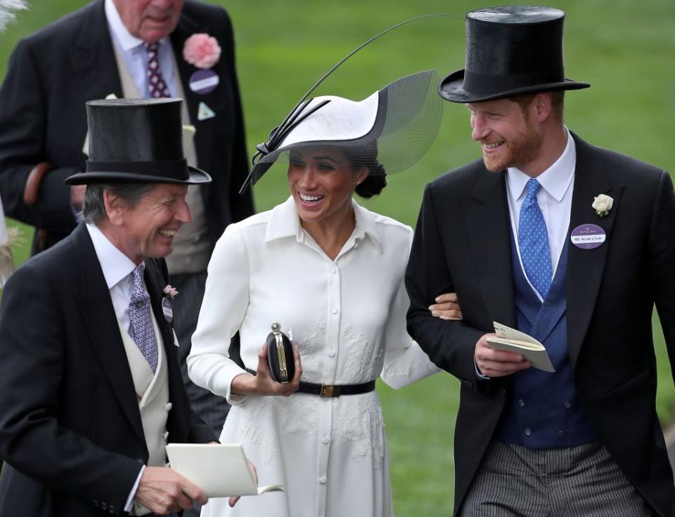 Meghan's first Royal Ascot!