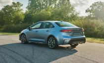 <p>As <a rel="nofollow noopener" href="http://caranddriver.com/toyota/corolla" target="_blank" data-ylk="slk:the Toyota Corolla;elm:context_link;itc:0;sec:content-canvas" class="link ">the Toyota Corolla</a>'s styling has gotten more and more extreme over the years, its lack of driving character has become more and more glaring in contrast. The newest iteration of the venerable compact car, the 2020 Corolla sedan, is here with the intention to change that. With the same powertrain and underpinnings that pleased us in <a rel="nofollow noopener" href="https://www.caranddriver.com/reviews/2019-toyota-corolla-hatchback-automatic-belies-reputation" target="_blank" data-ylk="slk:the new Corolla hatchback;elm:context_link;itc:0;sec:content-canvas" class="link ">the new Corolla hatchback</a>, and significantly more attractive styling, this sedan is shaping up to be the first desirable and competitive Corolla in quite some time.</p>