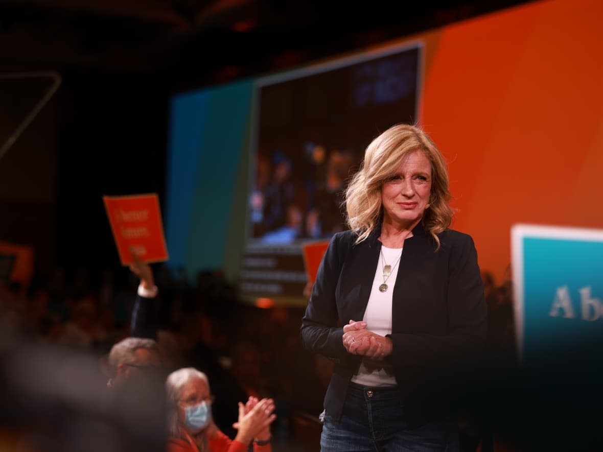 Alberta NDP Leader Rachel Notley confirmed Sunday that her party's campaign headquarters for the 2023 provincial election will be in downtown Calgary. (NDP - image credit)