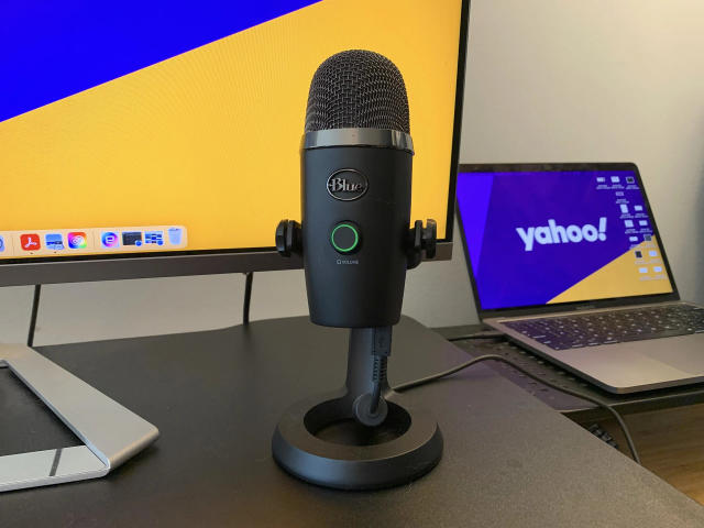 Yeti Nano (Black) Microphone usb Blue