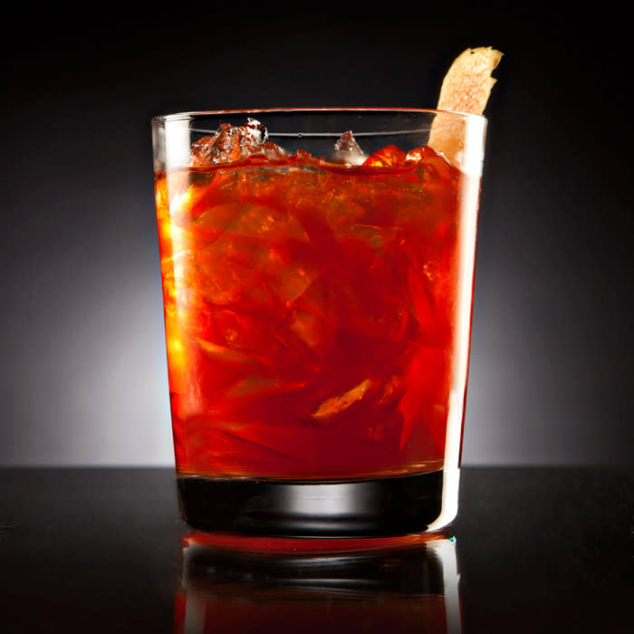 Grapefruit Negroni