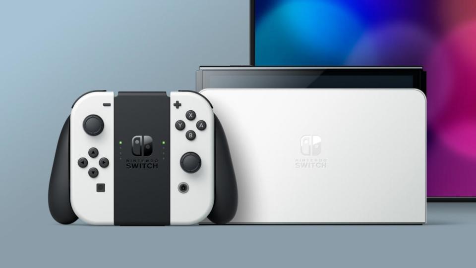 Así luce el Nintendo Switch OLED