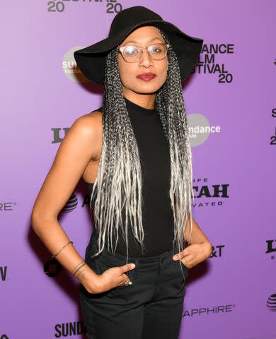 <p>Getty</p> Director Sophia Nahli Allison attends a 2020 Sundance Film Festival screening at the Egyptian Theatre on January 24, 2020