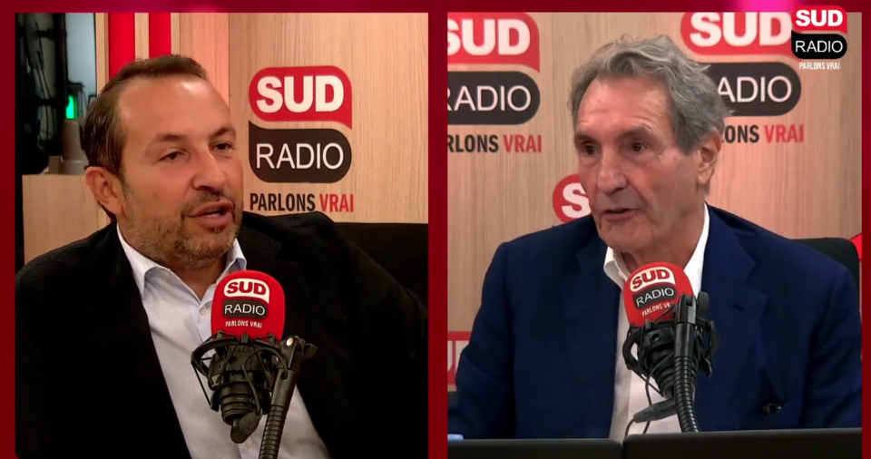 Sébastien Chenu, invité sur Sud Radio ce lundi 11 septembre.