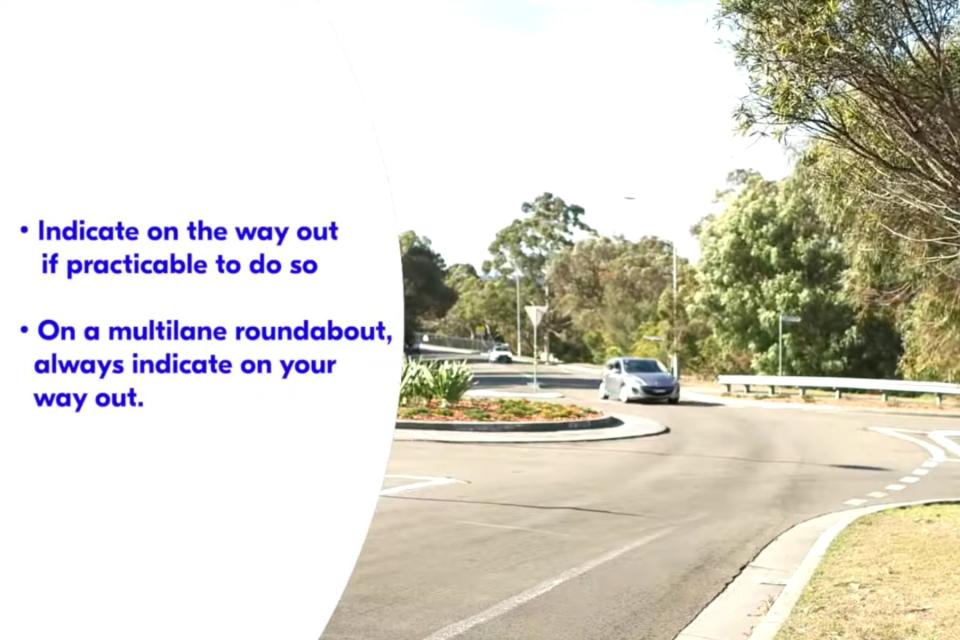 Australian road rules video by the NRMA