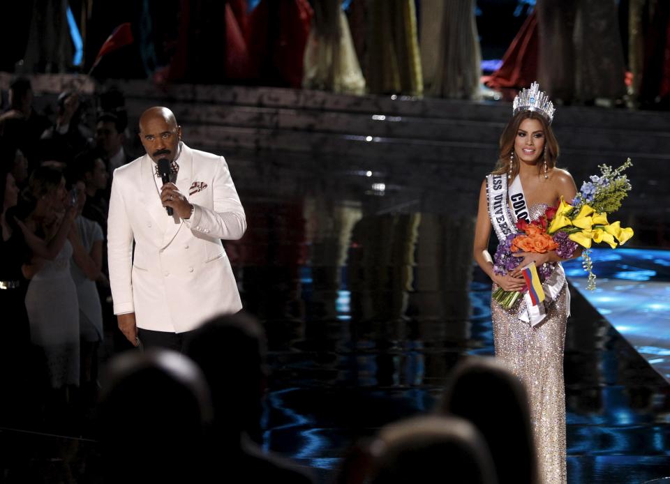 Miss Universe pageant mix up Steve Harvey