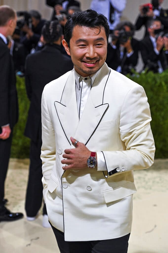 （圖／美聯社，去年9月13日劉思慕在紐約出席「時尚奧斯卡」（Met Gala））