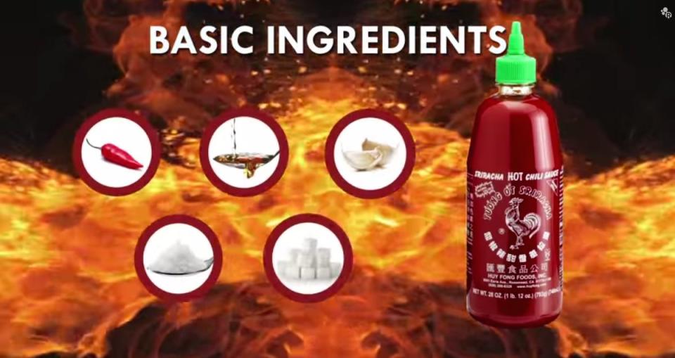 sriracha ingredients