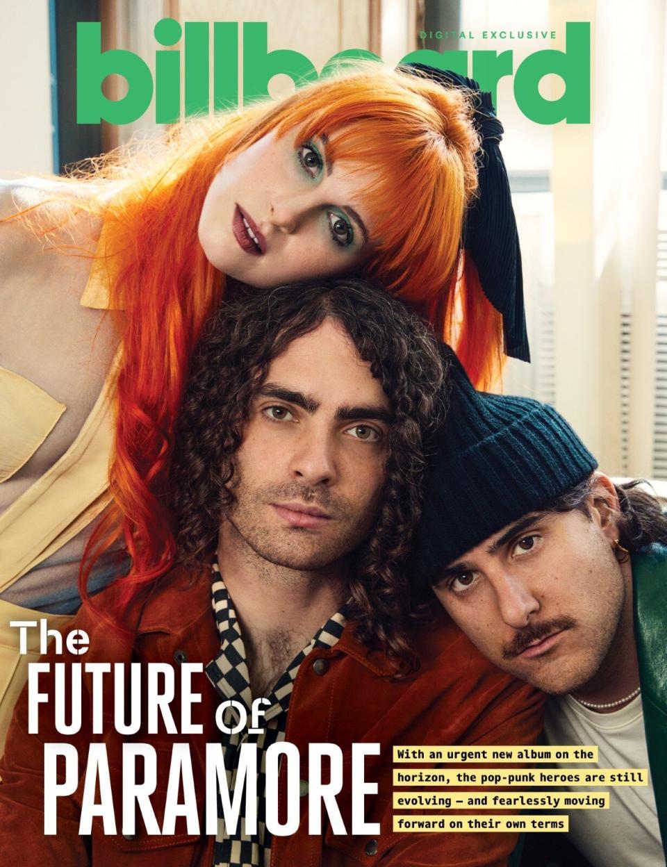 Paramore for Billboard