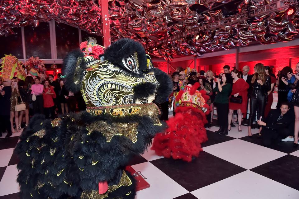 View of the dance floor