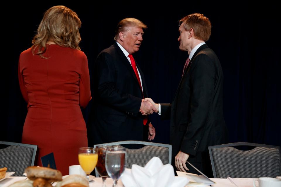 Donald Trump and James Lankford