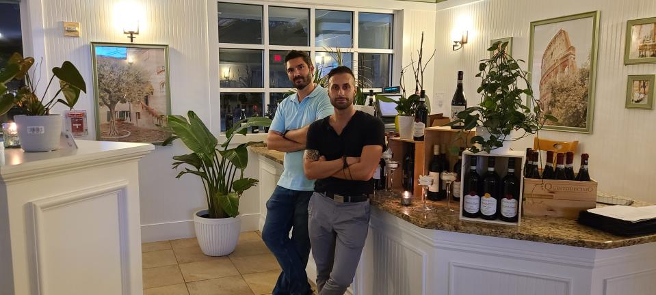 Casa Cotzelli's owners Gabriele Cotza And Filippo Butelli.