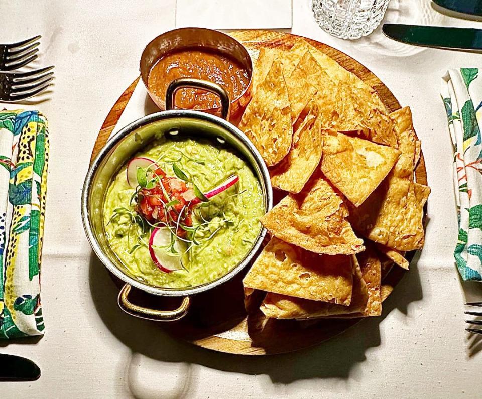 House-made tortilla chips served with crushed avocado and salsa became a favorite at Swifty's at The Colony during 2023.