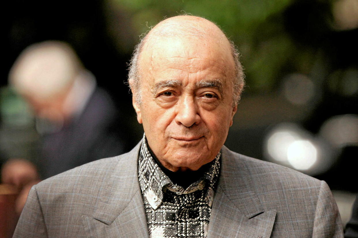 Le milliardaire Mohamed Al-Fayed est mort de 30 août 2023.  - Credit:SHAUN CURRY / AFP