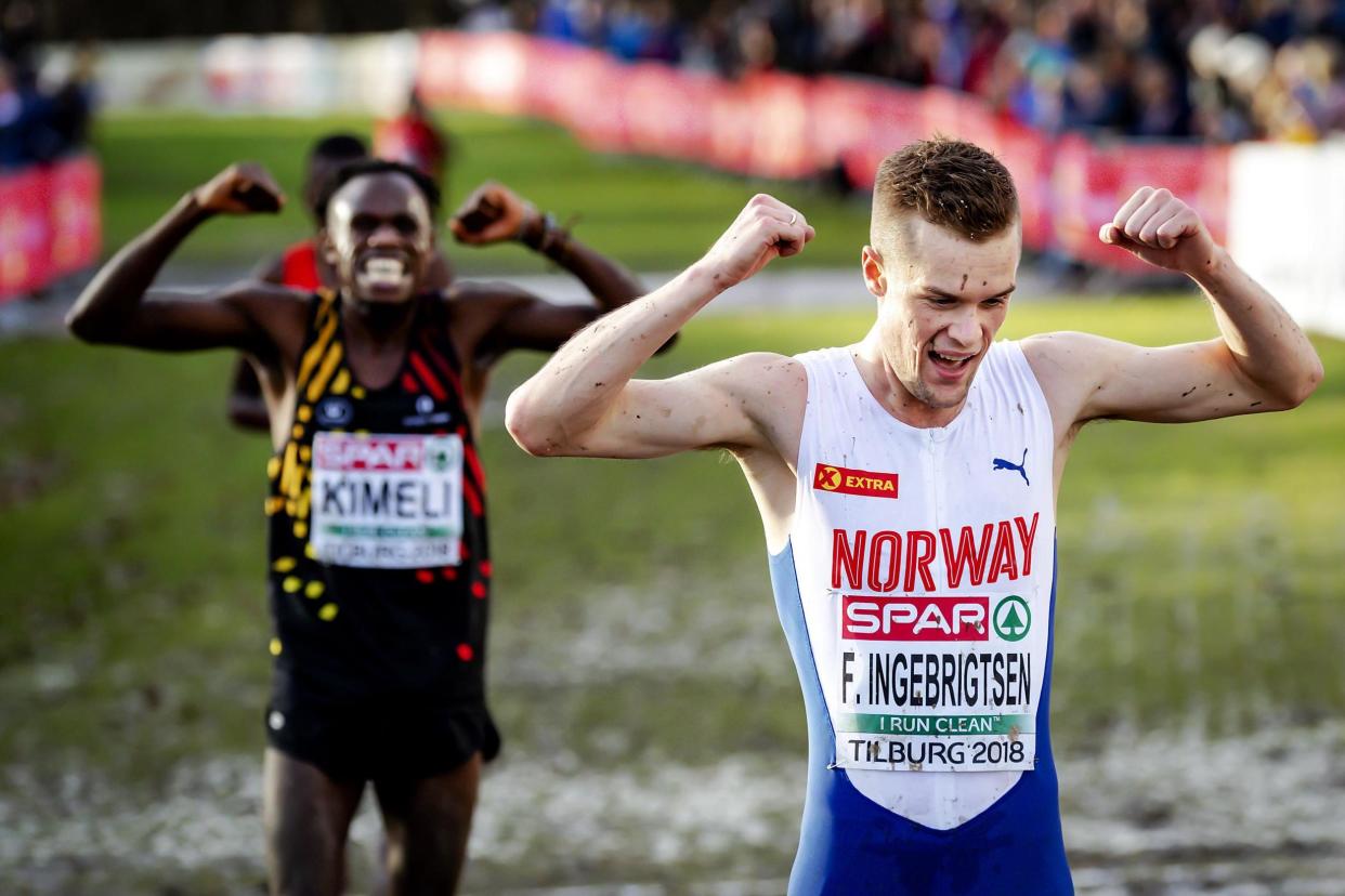 Norway's Filip Ingebritsen won the individual men's title: AFP/Getty Images