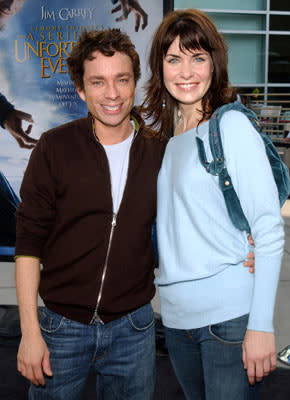 Chris Kattan and Meg Gillentine at the Hollywood premiere of Paramount Pictures' Lemony Snicket's A Series of Unfortunate Events