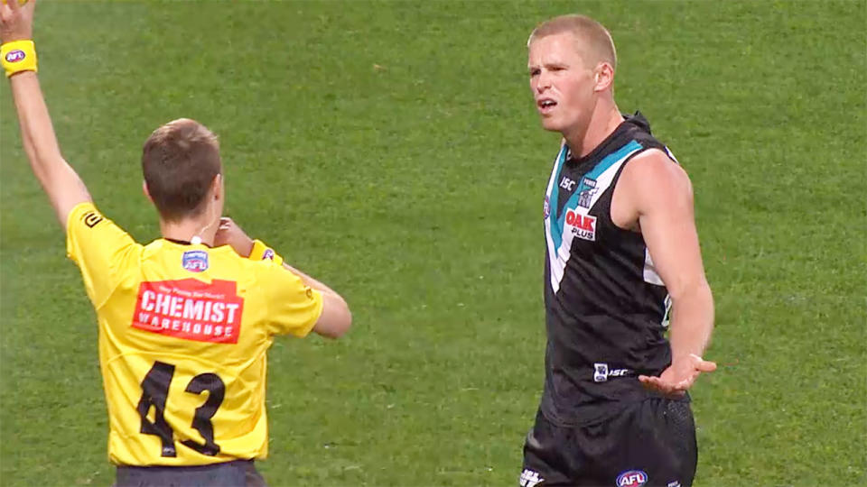 Port Adelaide were aggrieved after the score review system worked against them.