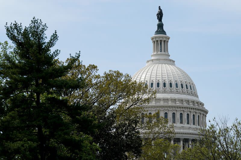 FILE PHOTO: The U.S. Capitol building in Washington