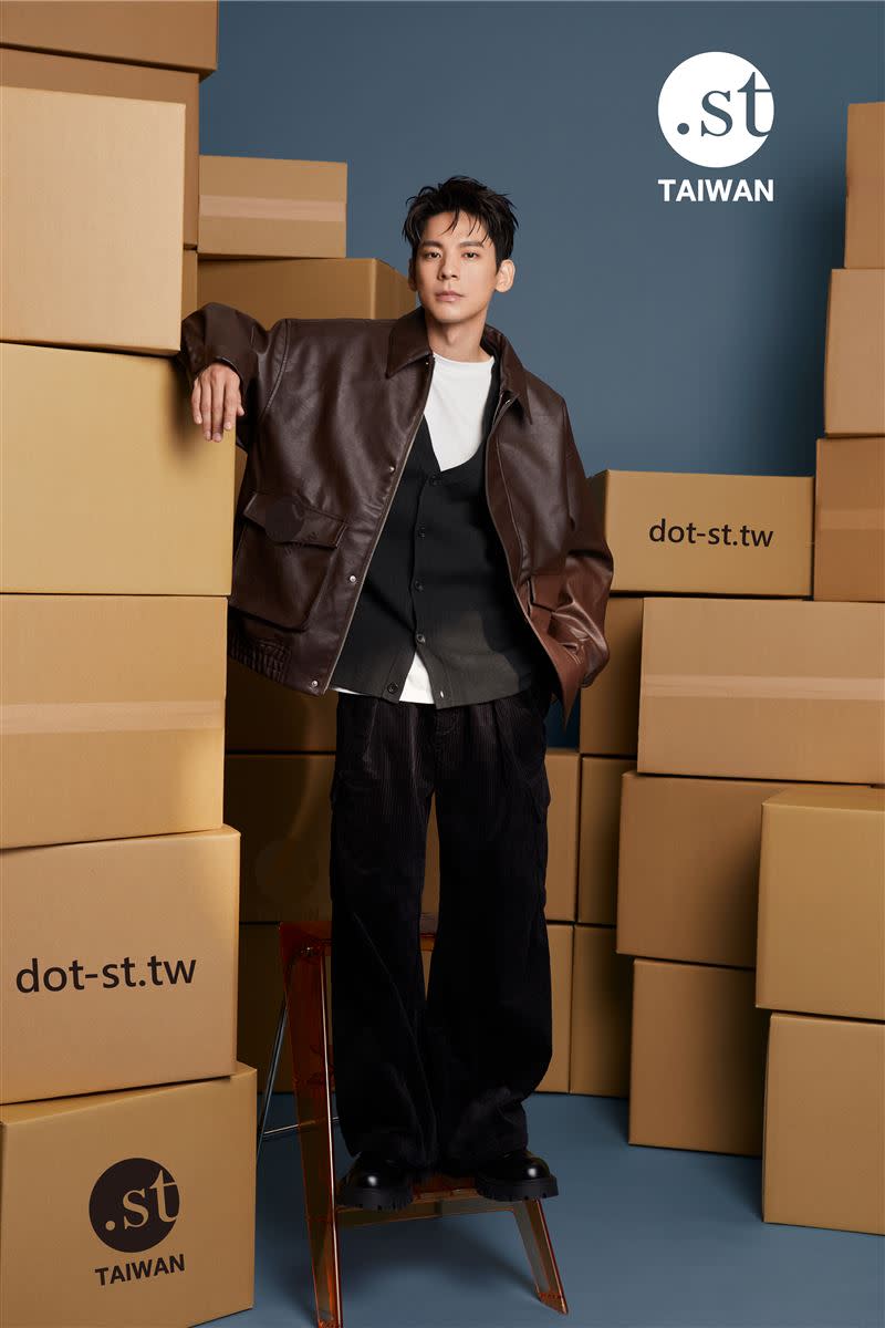 林柏宏擔任「dot st」服飾品牌好友。（圖／品牌提供）