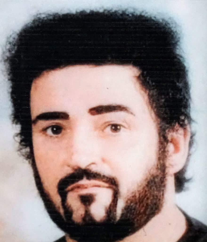 Closeup of Peter Sutcliffe