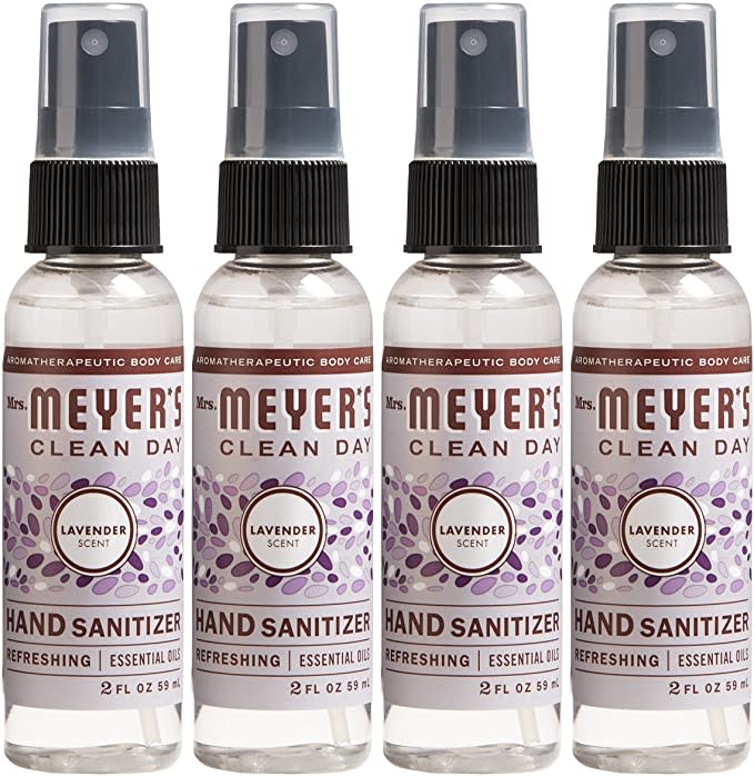 travel size hand sanitizer mrs meyers