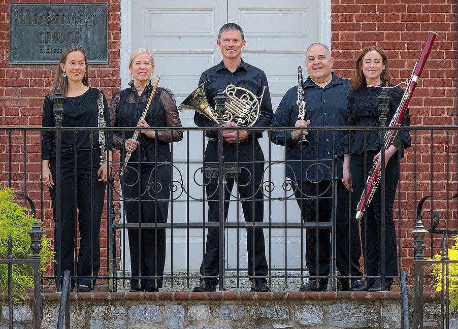 The concert "Winter Moonlight" will be performed by Two Rivers Wind Quintet on Saturday, March 16, at 7:30 p.m. at Trinity Episcopal Church, 208 W. German St., Shepherdstown, W.Va.
