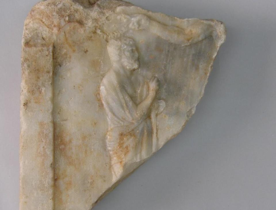 Marble fragments dating back centuries were discovered. / Credit: Greek Ministry of Culture