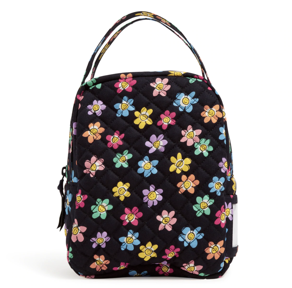 <p><strong>Vera Bradley</strong></p><p>verabradley.com</p><p><strong>$40.00</strong></p><p><a href="https://go.redirectingat.com?id=74968X1596630&url=https%3A%2F%2Fverabradley.com%2Fcollections%2Fpride-daisies%2Fproducts%2Flunch-bunch-bag-3620013467&sref=https%3A%2F%2Fwww.seventeen.com%2Flife%2Fg20195640%2Fgay-pride-clothing-lgtbq-friendly-companies%2F" rel="nofollow noopener" target="_blank" data-ylk="slk:Shop Now" class="link ">Shop Now</a></p><p>Vera Bradley just dropped its limited edition Pride Daisies Collection, and you've got to see it. The brand's third capsule in support of <a href="https://freemomhugs.org/" rel="nofollow noopener" target="_blank" data-ylk="slk:Free Mom Hugs" class="link ">Free Mom Hugs</a>, Vera Bradley will be donating $20,000 of sales from the collection that features a campus backpack, zip id case, bucket crossbody bag, and an ultra-cozy plush throw blanket.</p>