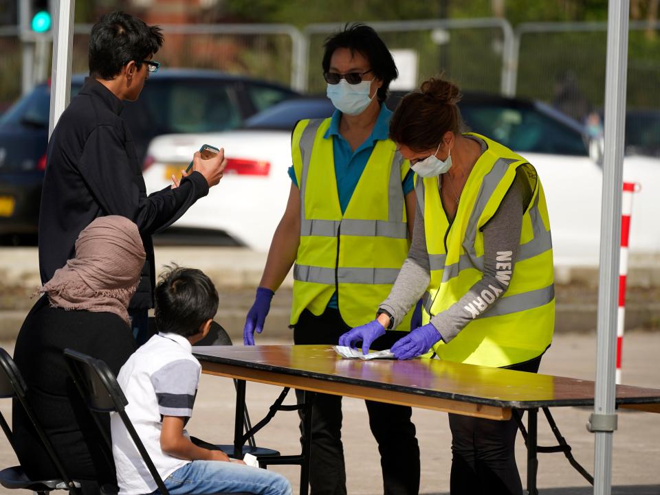 Coronavirus rates are surging in Bolton, where walk-in testing centres are busy (Getty Images)