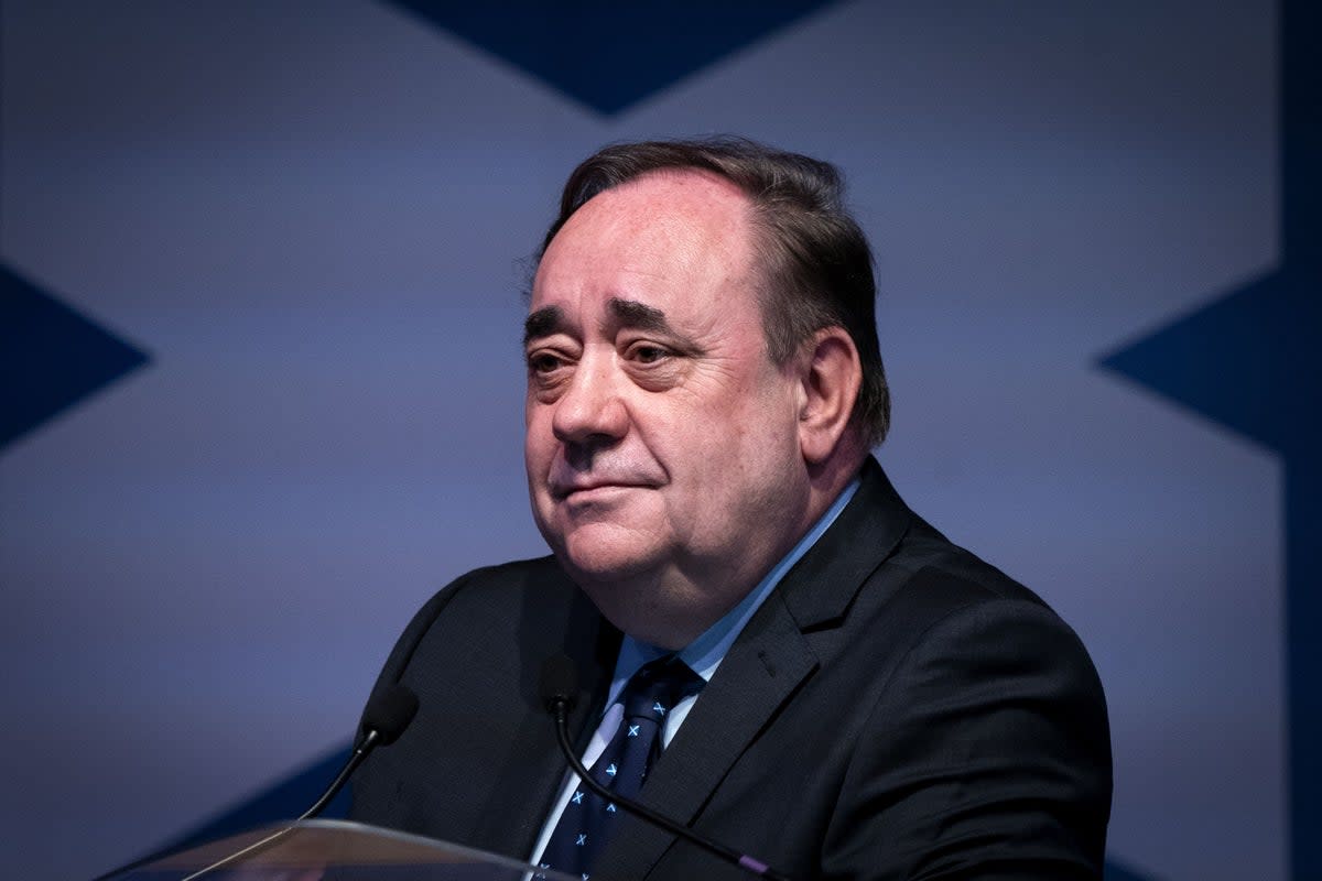 The regulator will investigate an episode of Talk TV’s ‘Richard Tice’ presented by Alex Salmond, which aired on 2 April (PA Archive)