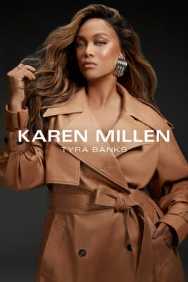 TYRA BANKS IS THE FACE OF KAREN MILLEN'S ICON SERIES VOL. 5