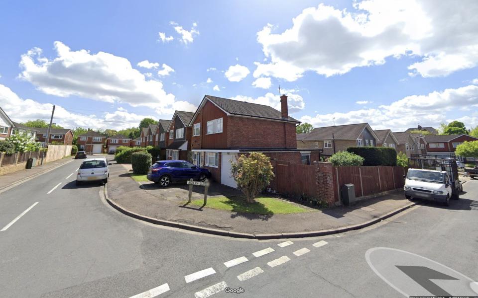 Police called to Ashlyn Close on Tuesday