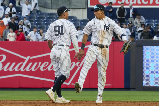 Rizzo shifts into high gear as Yanks top Angels