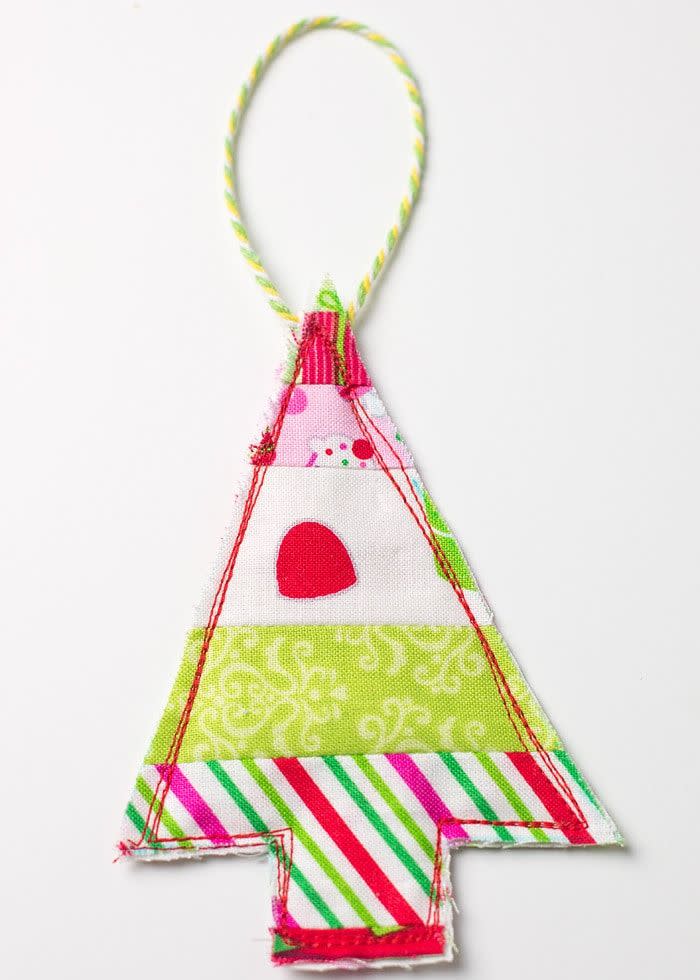 Simple Fabric Ornaments