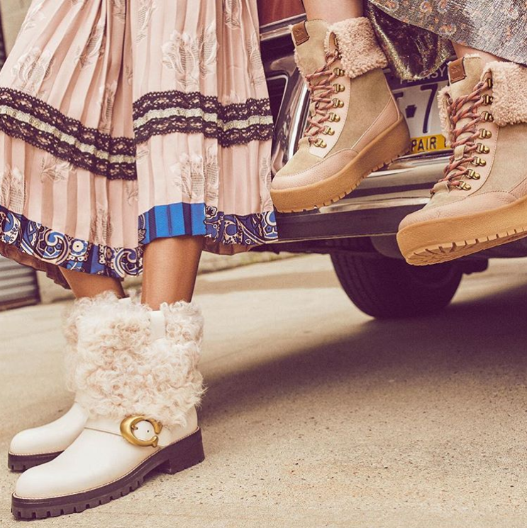 Save 50 percent on Coach boots, shoes and more (Photo: Instagram/Coach)