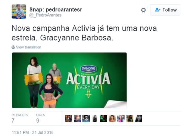 “Eu estava travada lá, sem conseguir fazer o número dois porque a porta estava aberta e gritava: ‘Amor, fecha a porta’“, contou ela no Snapchat. (Foto: Reprodução/ Twitter)