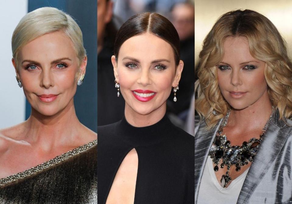 L'évolution coiffure de Charlize Theron en 24 looks