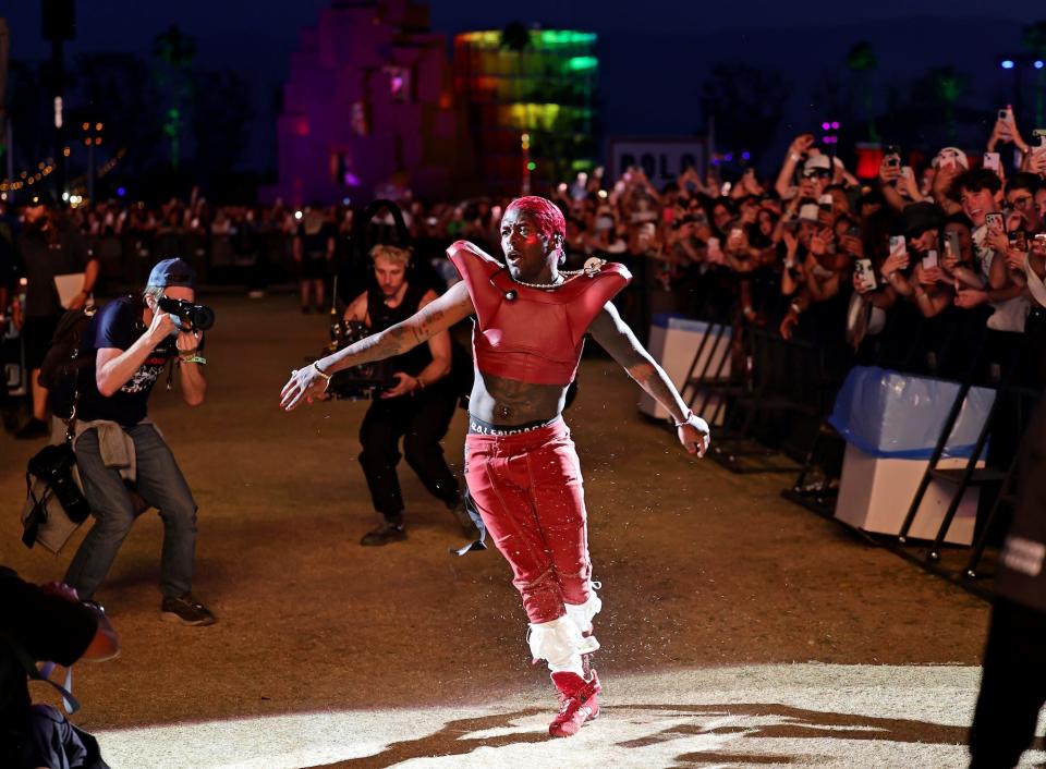 Lil Uzi Vert performs at Coachella in April 2024.