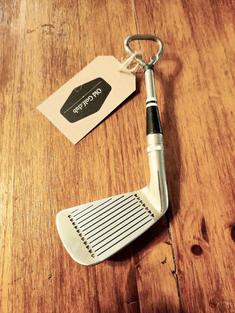 58) Golf Iron Bottle Opener