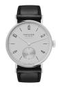 <p>Tangente Neomatik Platinum Grey<br></p><p><a class="link " href="https://nomos-glashuette.com/en/tangente/tangente-neomatik-platinum-gray-188" rel="nofollow noopener" target="_blank" data-ylk="slk:SHOP;elm:context_link;itc:0;sec:content-canvas">SHOP</a></p><p>Unlike most of the Swiss old guard, Nomos Glashütte was founded in East Germany just after the fall of that big divisive wall. Its design, then, is minimalistic, and retrofuturist; a watch that recalls those old, slightly intimidating Vladimir Mayakovsky posters.</p><p>The latest Neomatik is arguably the most Nomos Glashütte-y of them all. But with an automatic movement and a bidirectional winding rotor that protects the mainspring, it's as good as it looks. Post-unification, German manufacturing is still pretty great.<br></p><p>£2,440; <a href="https://nomos-glashuette.com/en/tangente/tangente-neomatik-platinum-gray-188" rel="nofollow noopener" target="_blank" data-ylk="slk:nomos-glashuette.com;elm:context_link;itc:0;sec:content-canvas" class="link ">nomos-glashuette.com</a></p>