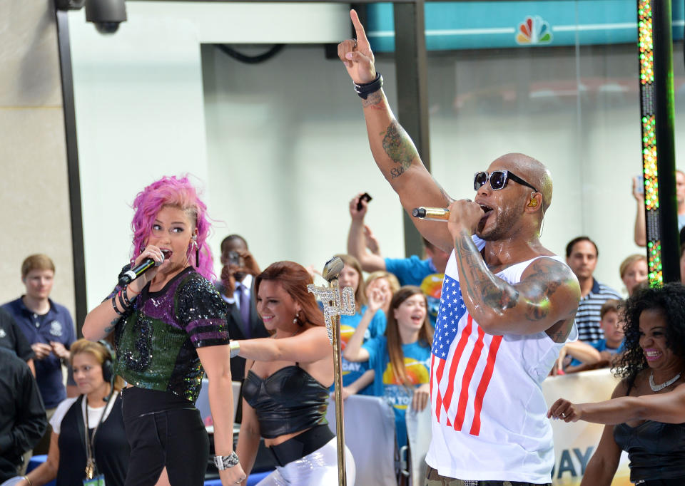 Flo Rida Performs On NBC's