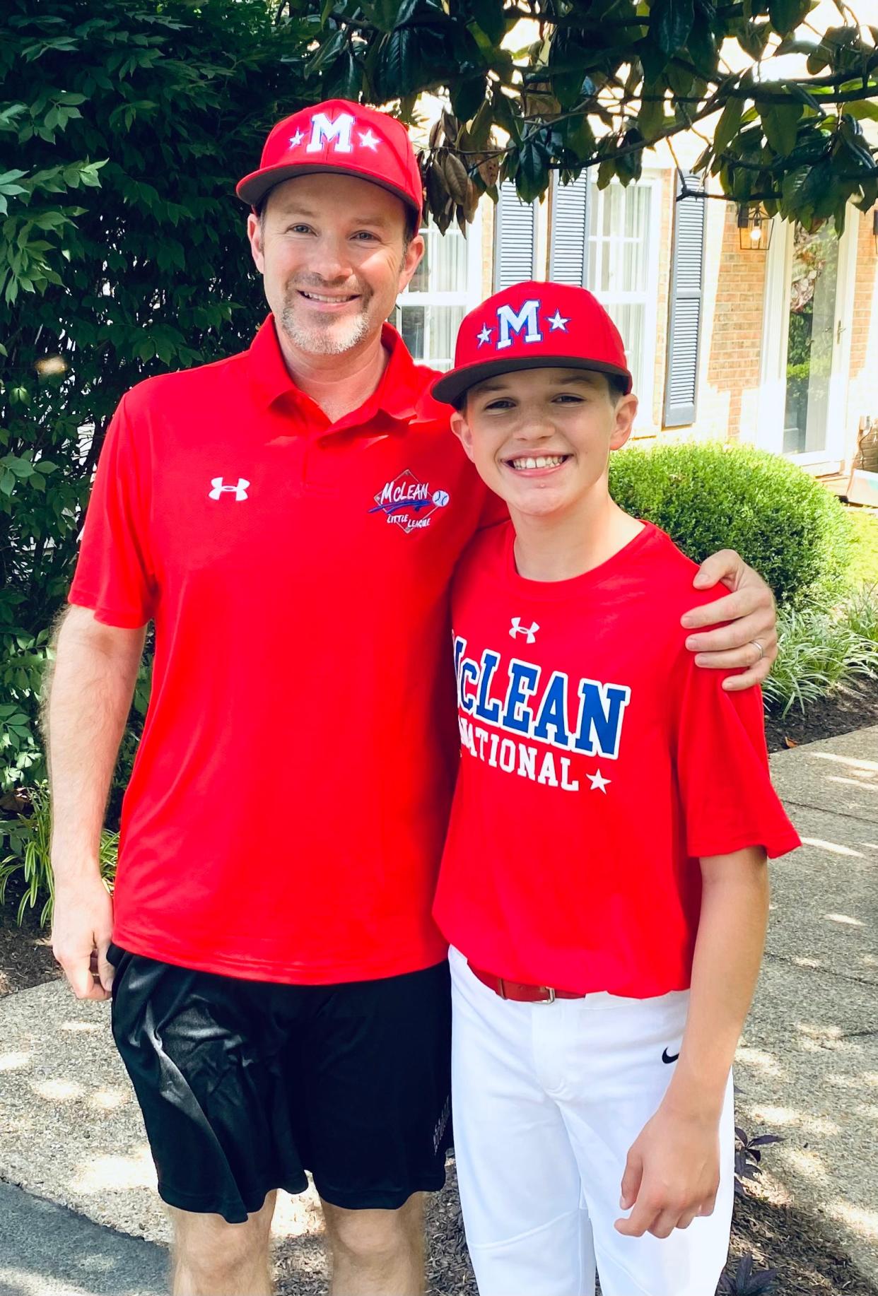 Steve Borelli coached his son, Liam, in Little League All-Stars in 2022. But he also once left Liam off a fourth-grade All-Star basketball team because he felt other players were more deserving. He says both experiences can be important. Photo by Colleen Borelli