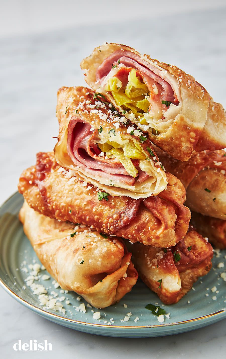 antipasto egg rolls